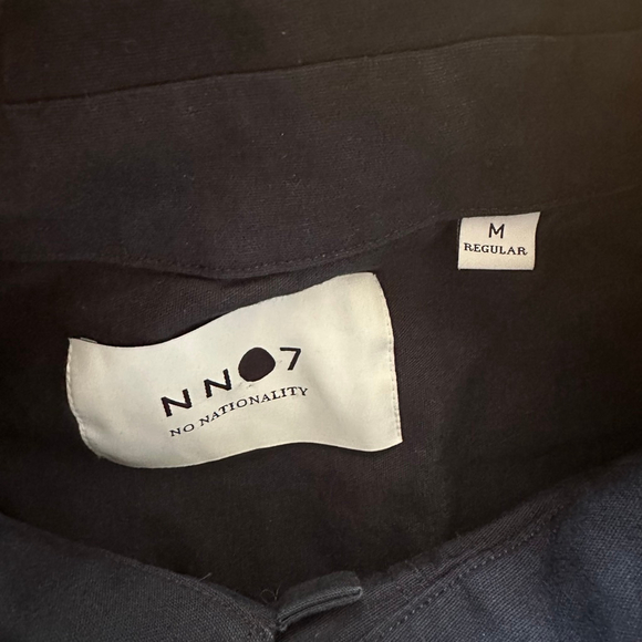 NN07 No Nationality light chore shirt jacket Size Medium - Picture 4 of 7